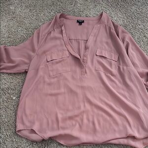 Torrid Blush Pink Blouse